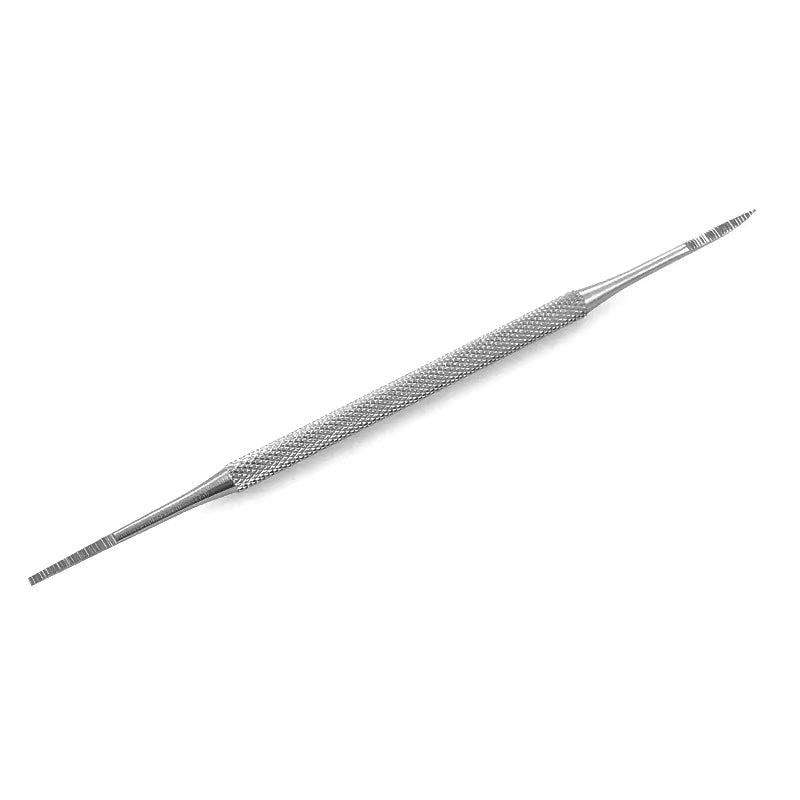 1Pcs Double Ended Pedicure File Satin Edge Ingrown Toe Nail Lifter File Professional Paronychia Toenail Care Manicure Clean Tool